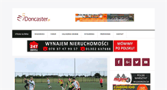 Desktop Screenshot of doncaster.pl